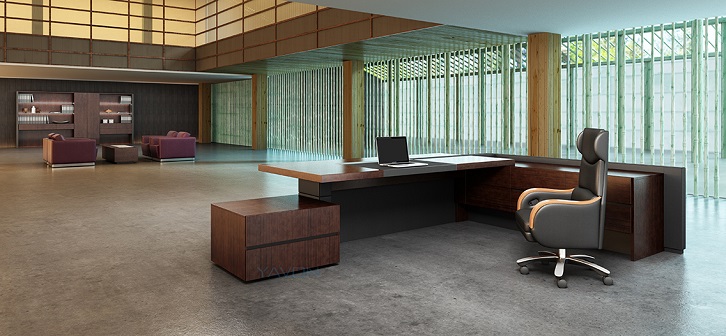 實(shí)木大班臺(tái)